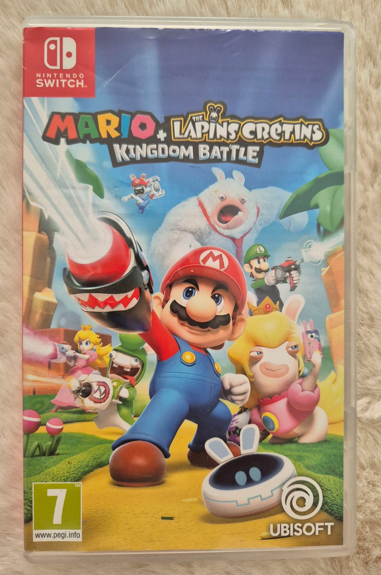 Jeu mario + lapins crétins nintendo swtich